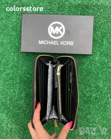 Луксозен черен портфейл  Michael Kors   код   SG15AJ, снимка 3 - Портфейли, портмонета - 41085032