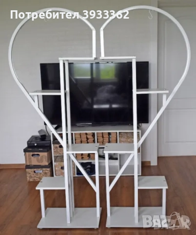 Комплект Цветарник Сърце