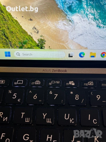 Asus Zenbook UX 434 17-8565U/ 8RAM/512SSD/Touchpad Display, снимка 7 - Лаптопи за игри - 53714323