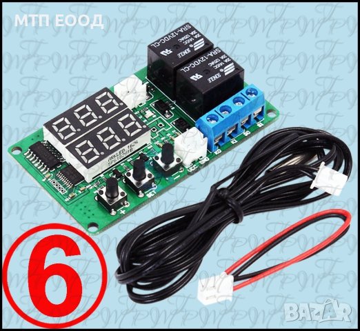 Терморегулатор до 110C, температурен контролер, температура регулиране, NTC, градуса, снимка 6 - Друга електроника - 42422075
