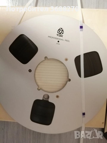 Магнетофонна ролка с лента 26см, снимка 5 - Декове - 52405781