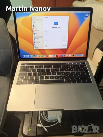 Macbook pro 13 model 1706 3,1ghz 512 hard 8ram touch bar 2017г, снимка 6 - Лаптопи за работа - 56005204