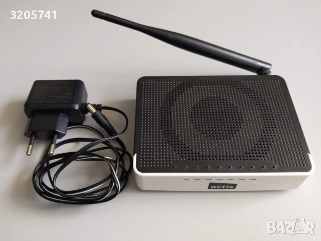 Безжичен рутер NETIS WF-2411 Wireless N Router 150Mbps + Зарядно 9V NTPI2EU