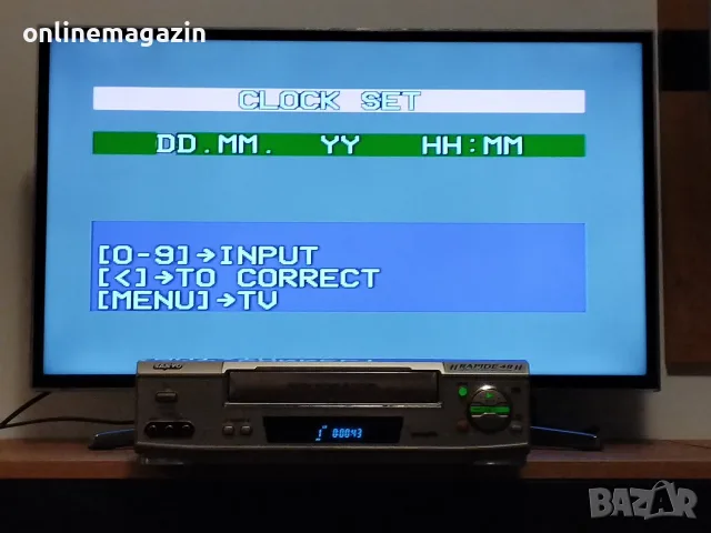 Видеорекордер SANYO H900E  VHS  С ДИСТАНЦИОННО, снимка 9 - Плейъри, домашно кино, прожектори - 56300788