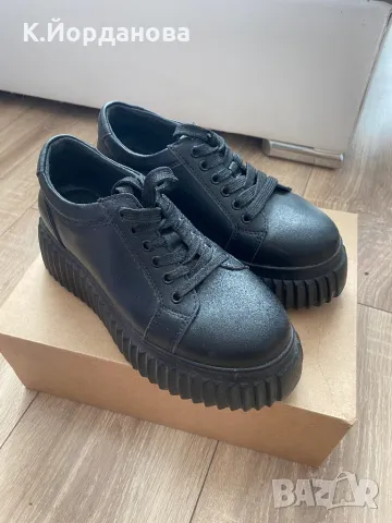 Дамски маратонки естествена кожа 