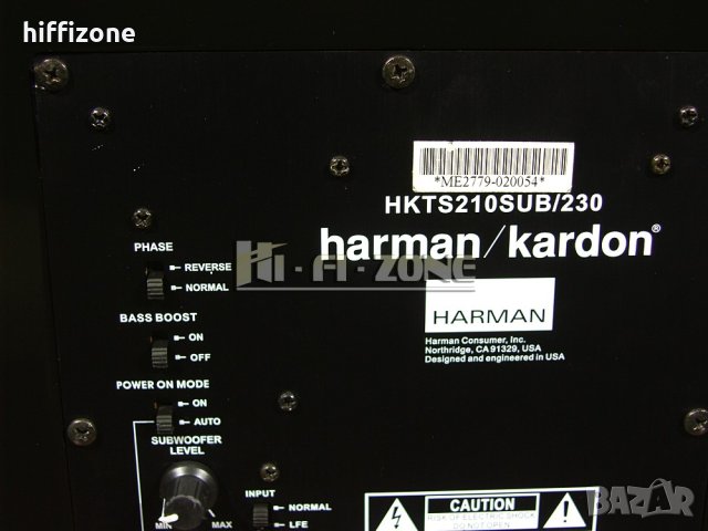  Субуфер Harman/kardon sub 230 /3 , снимка 9 - Тонколони - 42715323