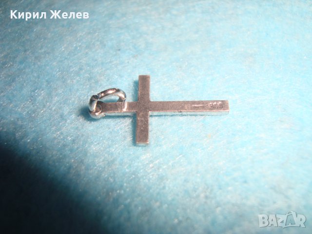 ПОСРЕБРЕНО СТИЛНО ОРНАМЕНТИРАНО СТАРО СТОМАНЕНО КРЪСТЧЕ МНОГО КРАСИВО и НЕЖНО 25110, снимка 4 - Колиета, медальони, синджири - 34635534