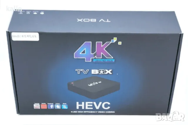 4к Tv Box, снимка 4 - Приемници и антени - 49237969