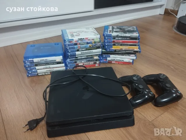 Плейстейшън 4 и Волан за компютър, снимка 3 - PlayStation конзоли - 55829886