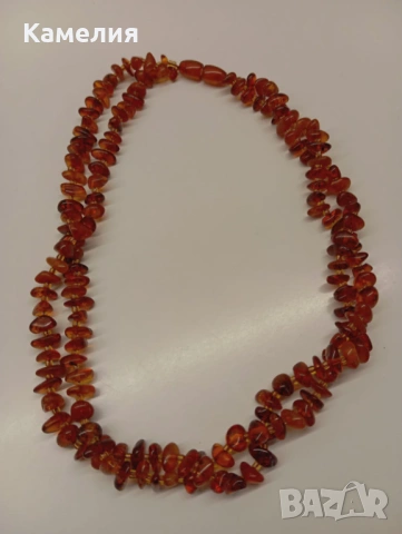 Кехлибар, снимка 4 - Колиета, медальони, синджири - 53520936