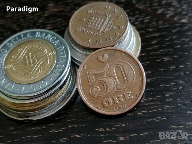 Монета - Норвегия - 50 оре | 1990г., снимка 1