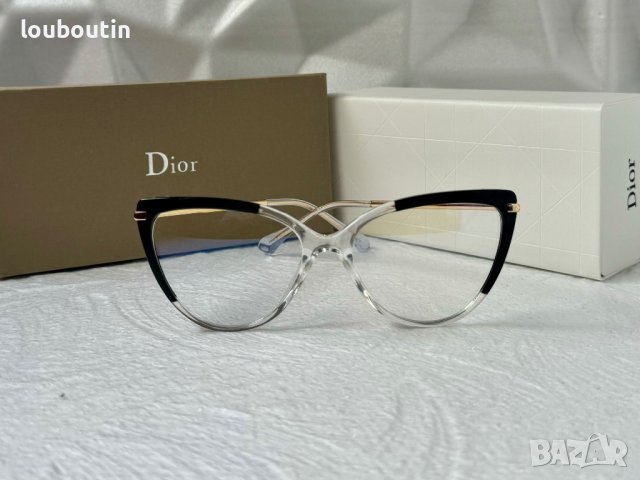 Dior диоптрични рамки.прозрачни слънчеви,очила за компютър, снимка 3 - Слънчеви и диоптрични очила - 44463071
