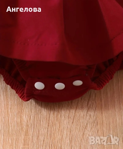 Бебешко боди-рокличка с лента за глава , снимка 3 - Комплекти за бебе - 51563604