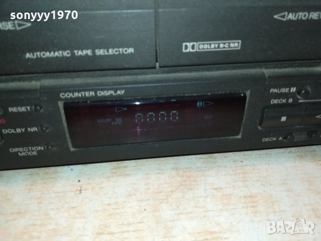sony cd receiver+sony deck-made in japan 0103221838, снимка 13 - Ресийвъри, усилватели, смесителни пултове - 35960863