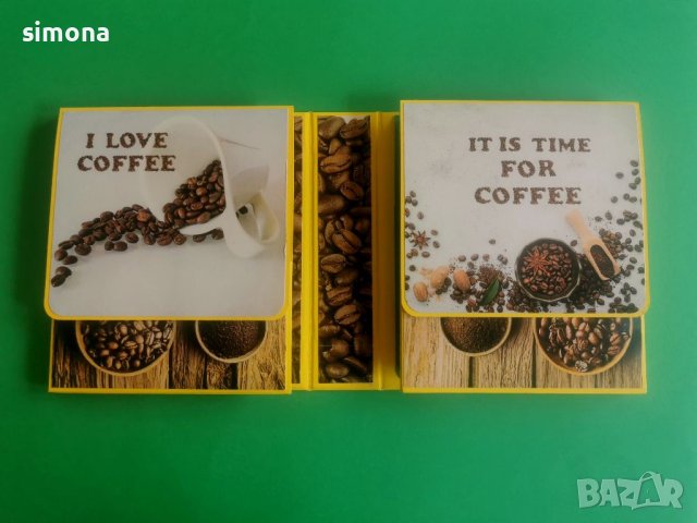 Скрапбук албум,, Coffee", снимка 2 - Други - 41337232