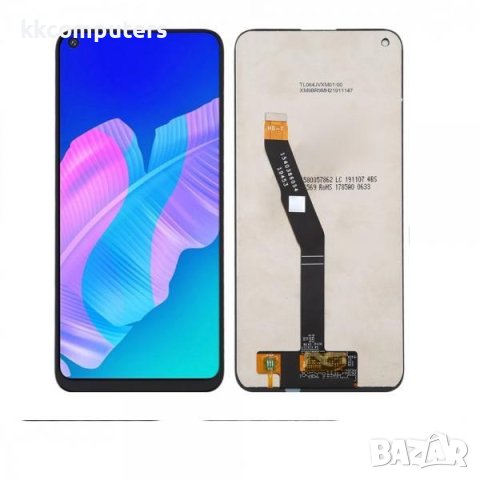 LCD Дисплей за Huawei P40 Lite-E / Y7P (2020) Honor 9C / + тъч скрийн / Черен / Оригинал Service Pac