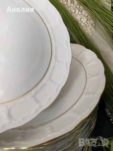 Krautheim Бавария бели сетове за кафе красота, снимка 7 - Чаши - 52741381