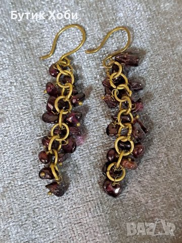 Старинен комплект от натурални гранати, снимка 6 - Антикварни и старинни предмети - 40577318