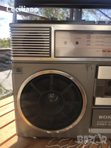 Sony CFS-65S – Обслужен-Радиокасетофон!, снимка 4 - Радиокасетофони, транзистори - 56323670
