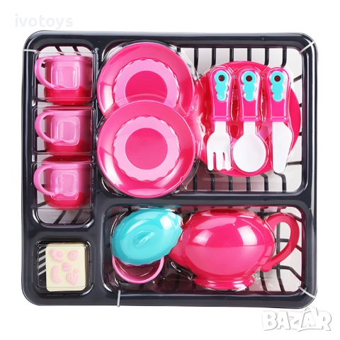 Детски сушилник с посуда - Код 5545