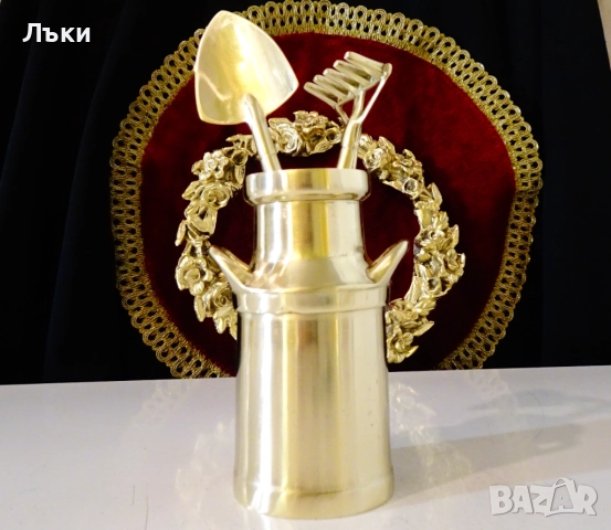 Бронзово гребло,градински инструмент за бонсай,сукуленти. , снимка 3 - Антикварни и старинни предмети - 52967823