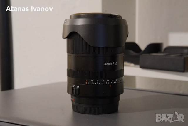 Обектив 7artisans AF 50mm f/1.8 FF за Sony E-mount, снимка 3 - Обективи и филтри - 52583452