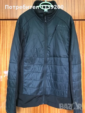 Quechua  Декатлон XL-XXL мъжко черно спортно яке, снимка 5 - Якета - 35855047