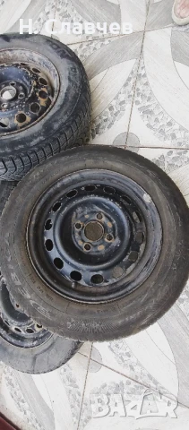 зимни гуми с джанти 4х100 /56,1
