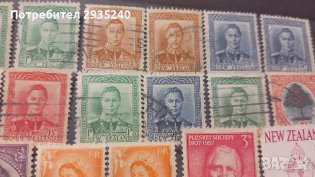 Марки New Zealand, снимка 3 - Филателия - 48998251