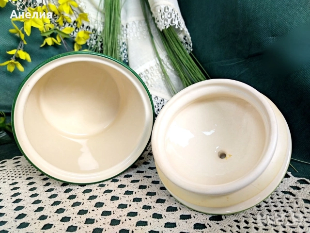 Плодни чаши, кана , чинии, снимка 4 - Чинии - 52741479