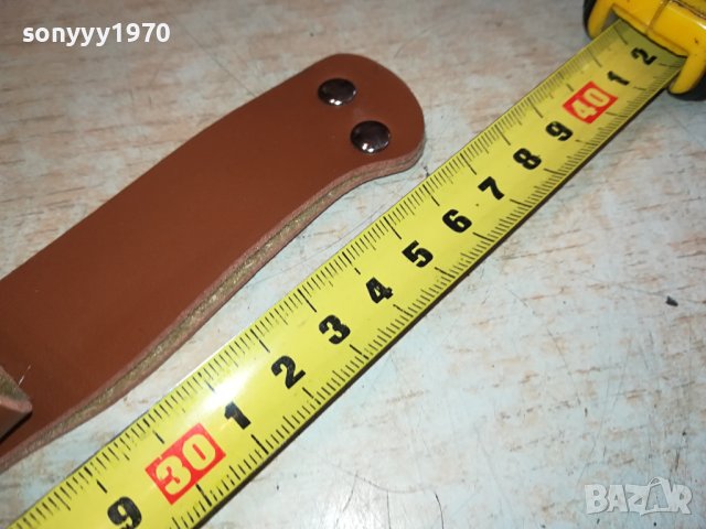 КОЖЕНА КАНИЯ 37СМ ЗА НОЖ 0702241142, снимка 9 - Ножове - 44175850