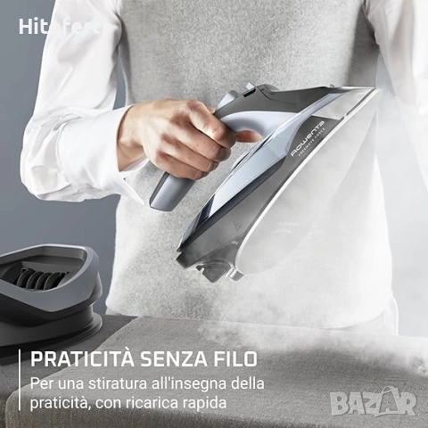 Безжична парна ютия Rowenta Freemove Force DE6720D1, снимка 3 - Ютии - 53753856