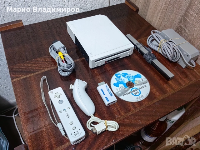 Nintendo wii + Mario kart , снимка 2 - Nintendo конзоли - 51543929