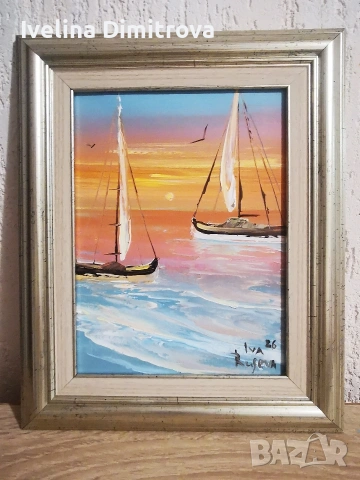 Картини рисувани с маслени бои , снимка 5 - Картини - 53473243