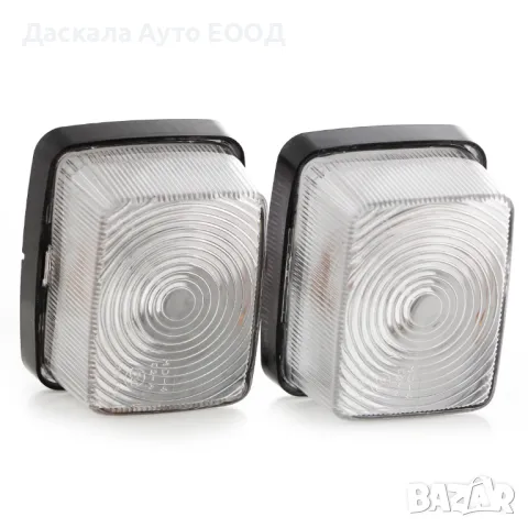 1бр. БЯЛ правоъгълен габарит с крушка, Полша, снимка 3 - Аксесоари и консумативи - 48958518