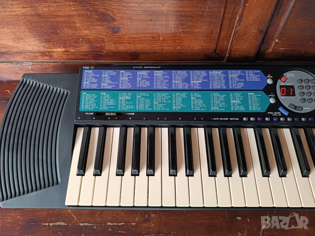 Синтезатор Yamaha PSR77 , снимка 4 - Синтезатори - 52920492
