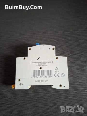 Нови автоматични предпазители ELMARK C10, C16, C25, C32, C50, C63, снимка 2 - Друга електроника - 53485590