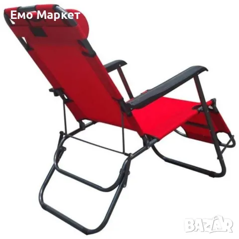 Градински сгъваем шезлонг Muhler, снимка 5 - Други стоки за дома - 49906859