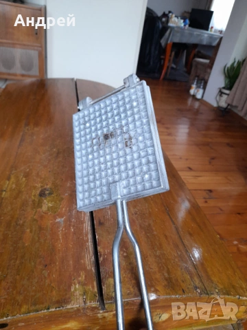 Стара преса за гофрети, снимка 3 - Други ценни предмети - 53342707