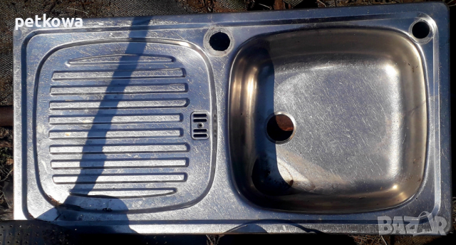  мивка  за кухня алпака Неръждаеми плотове за мивка за вграждане нераждаем плот хромникел 84х46 см, снимка 2 - Аксесоари за кухня - 36173738