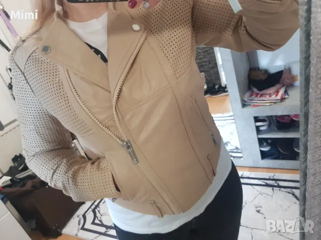 Michael Kors Оригинално кожено яке S/M, снимка 1