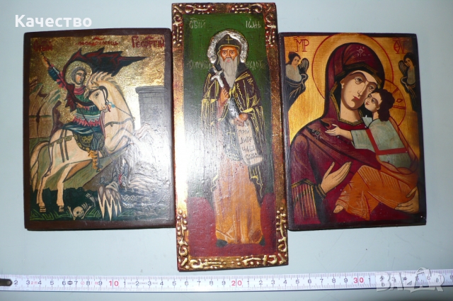 Старинни икони , снимка 3 - Други ценни предмети - 36050815