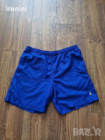 Страхотни мъжки  къси шорти POLO RALPH  LAUREN  , за плаж с бандаж  и джобове  ,  размер S  