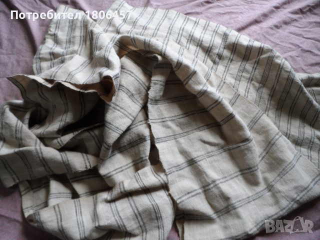 Ръчно тъкан плат, снимка 5 - Антикварни и старинни предмети - 44570497