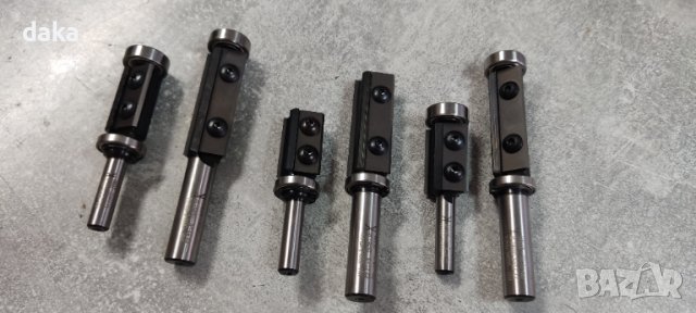 Дърводелски фрезери с лагер и сменяаеми пластини, снимка 1