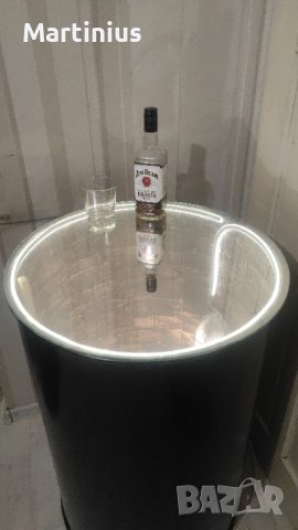 3D  бар маса с ефект на безкрайност/ 3D infinity mirror bar table , снимка 5 - Маси - 42072054