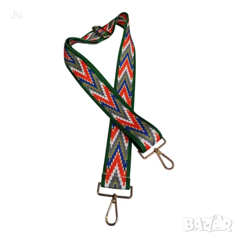 Цветна дръжка за чанта, текстилна , снимка 5 - Чанти - 34125527