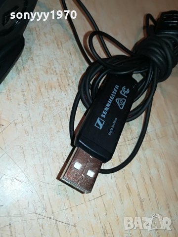 sennheiser usb headphones/microphone-внос france 1208212144, снимка 14 - Слушалки и портативни колонки - 33801134
