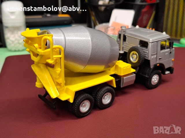 КамАз 54115 Бетоновоз - Autobahn, 1:43 , снимка 5 - Коли, камиони, мотори, писти - 52953027