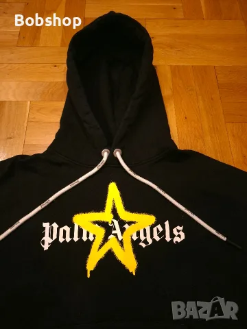 Мъжки суитшърт/худи Palm Angels Star Sprayed Hoodie , снимка 2 - Суичъри - 56277871